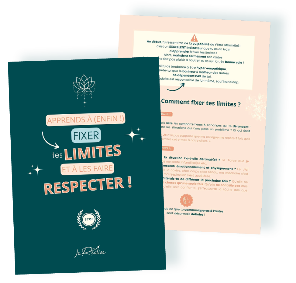 Guide : Apprends à (enfin !) fixer tes limites et à les faire respecter !